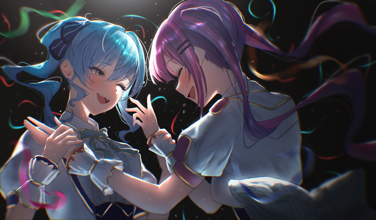 This is a pixiv picture whose title is ライブアフター.