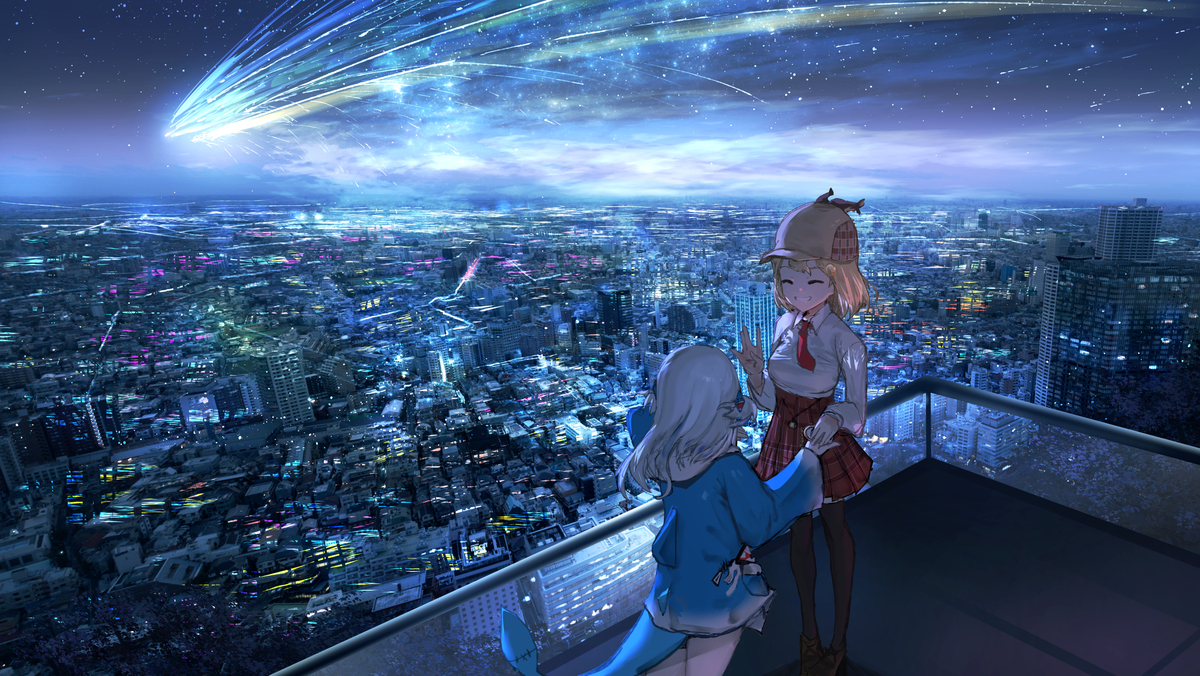 This is a pixiv picture whose title is 行ってきます.