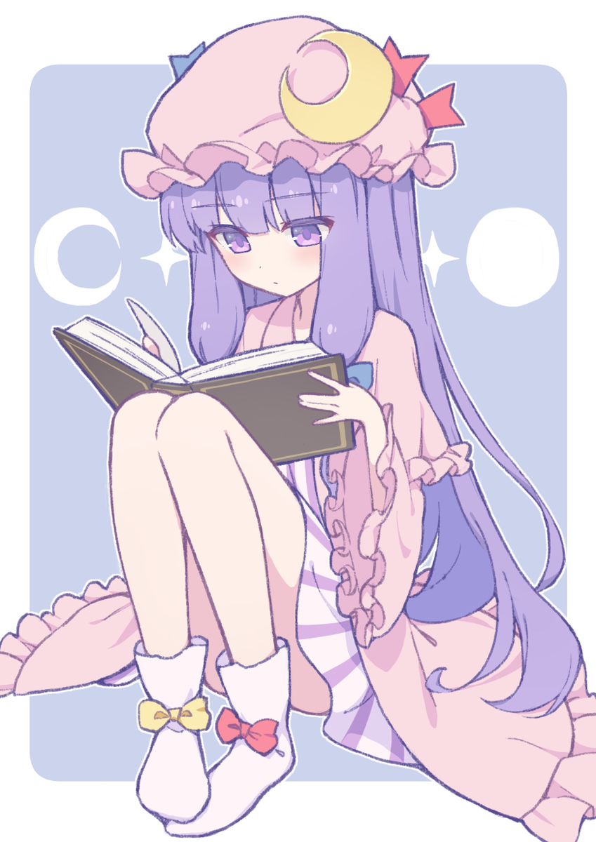 This is a pixiv picture whose title is ぱちぇ.