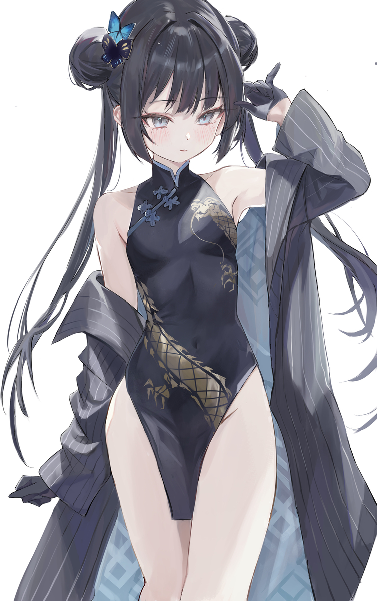 This is a pixiv picture whose title is Kisaki.