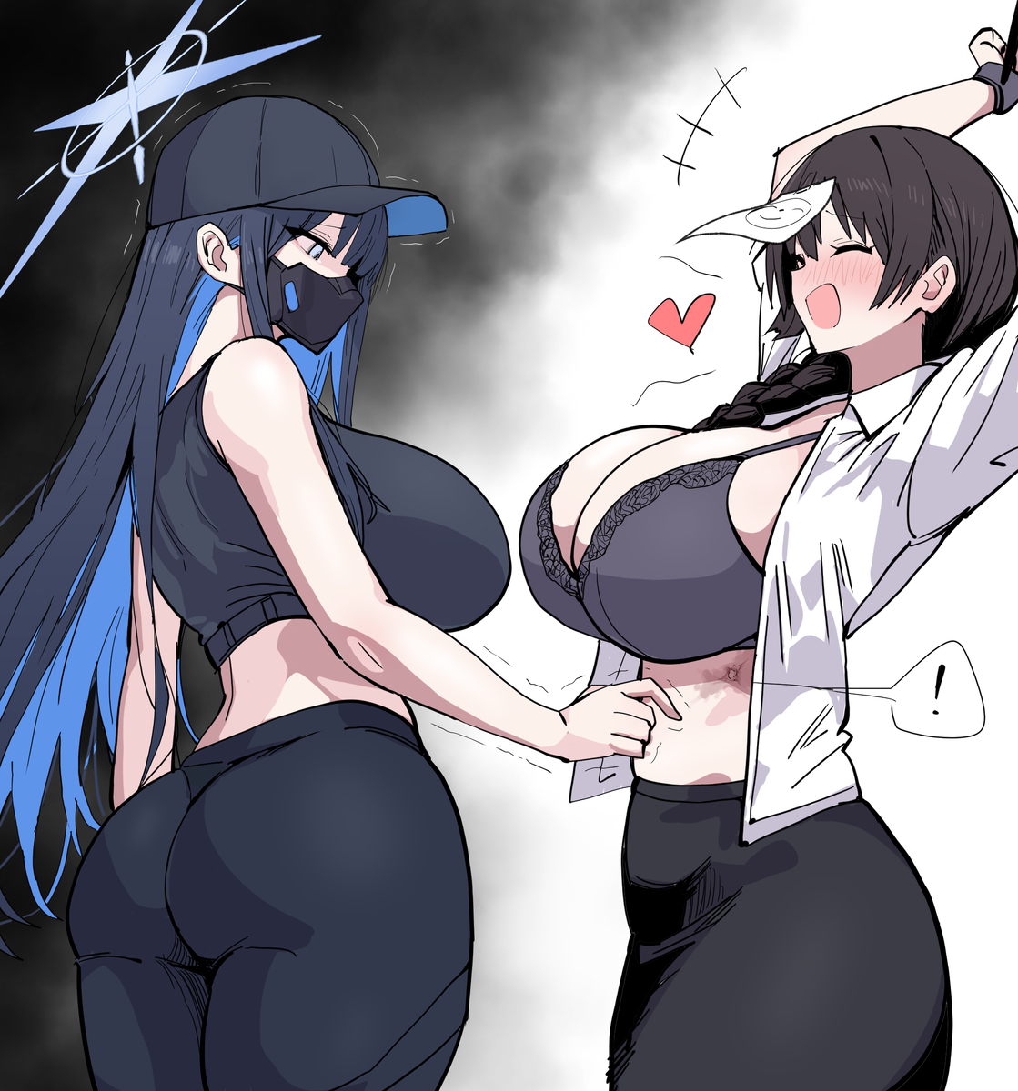 This is a pixiv picture whose title is すまない… 先生….