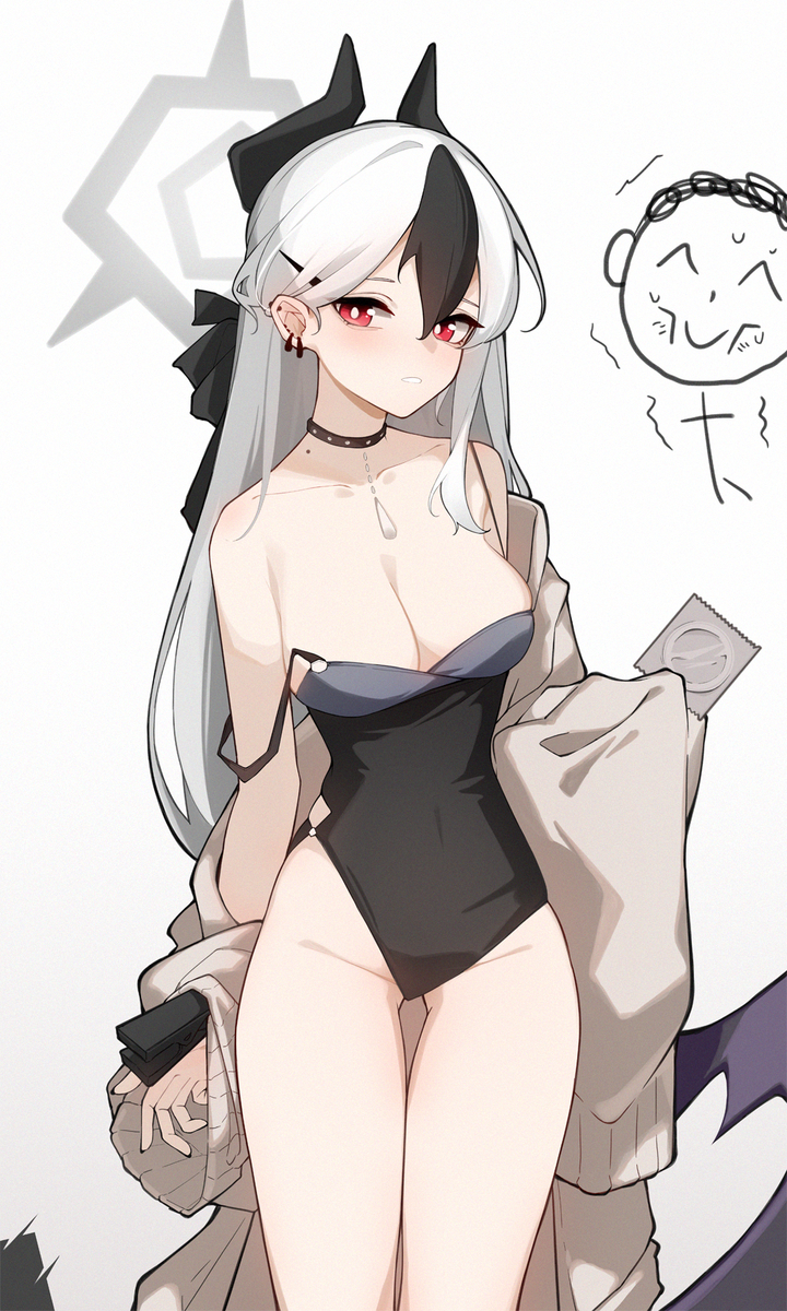 This is a pixiv picture whose title is 鬼方カヨコ.