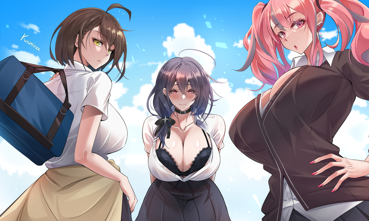 This is a pixiv picture whose title is Baltimore sisters.