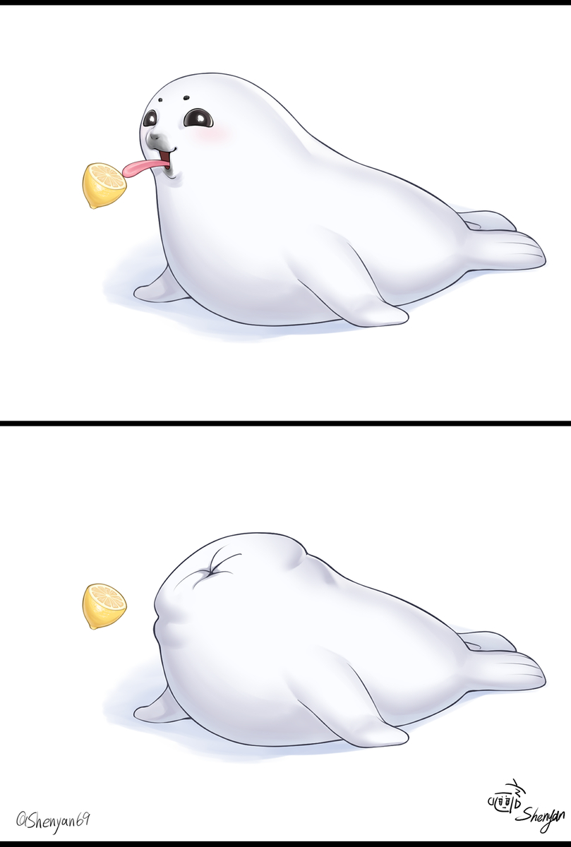 This is a pixiv picture whose title is Lemon meme.