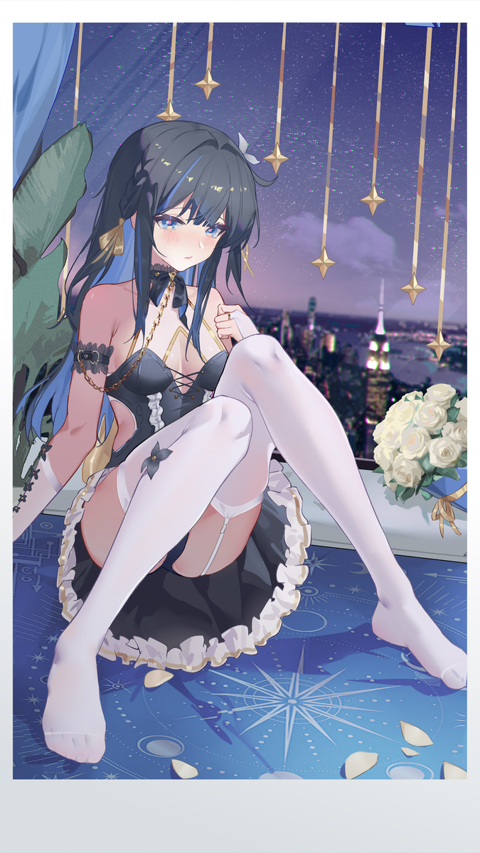 This is a pixiv picture whose title is 小星星~.