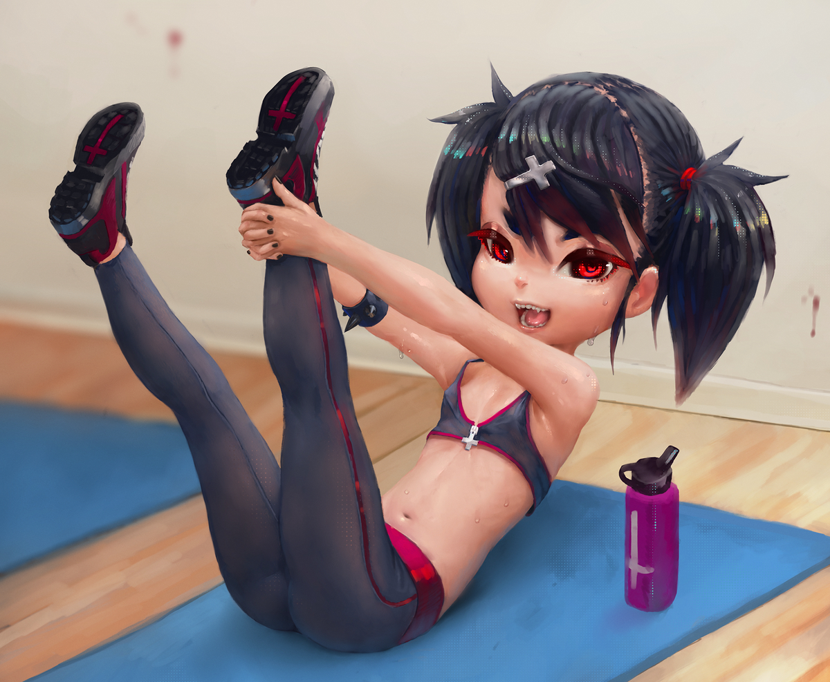 This is a pixiv picture whose title is † 4.