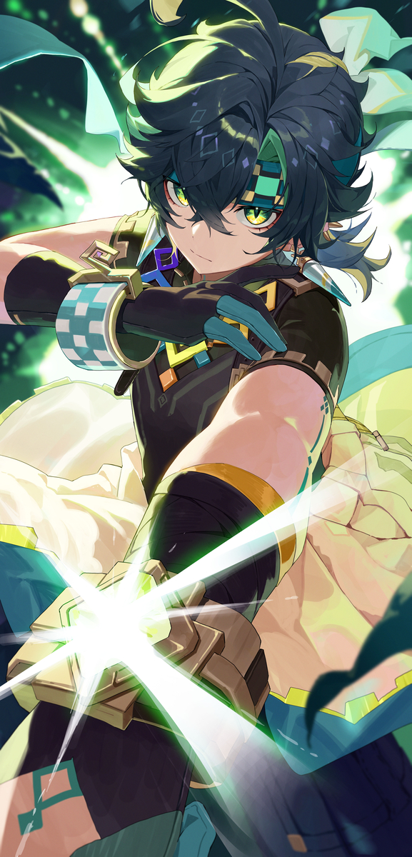 This is a pixiv picture whose title is 決めポーズ.