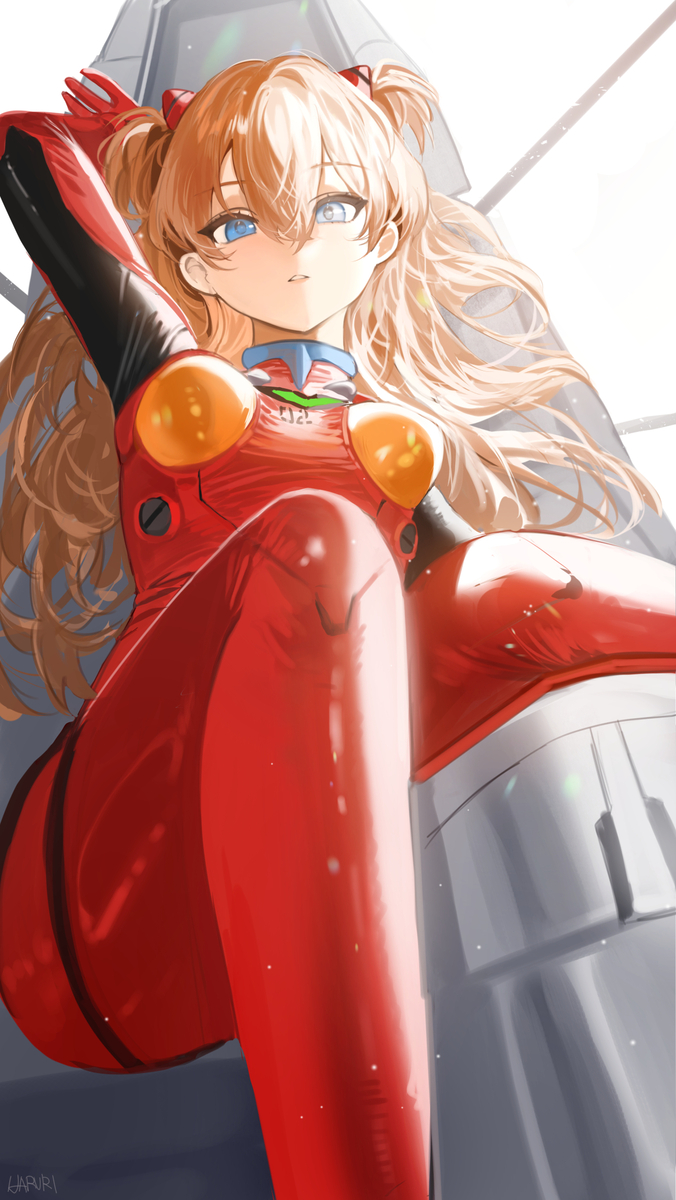 This is a pixiv picture whose title is Asuka.