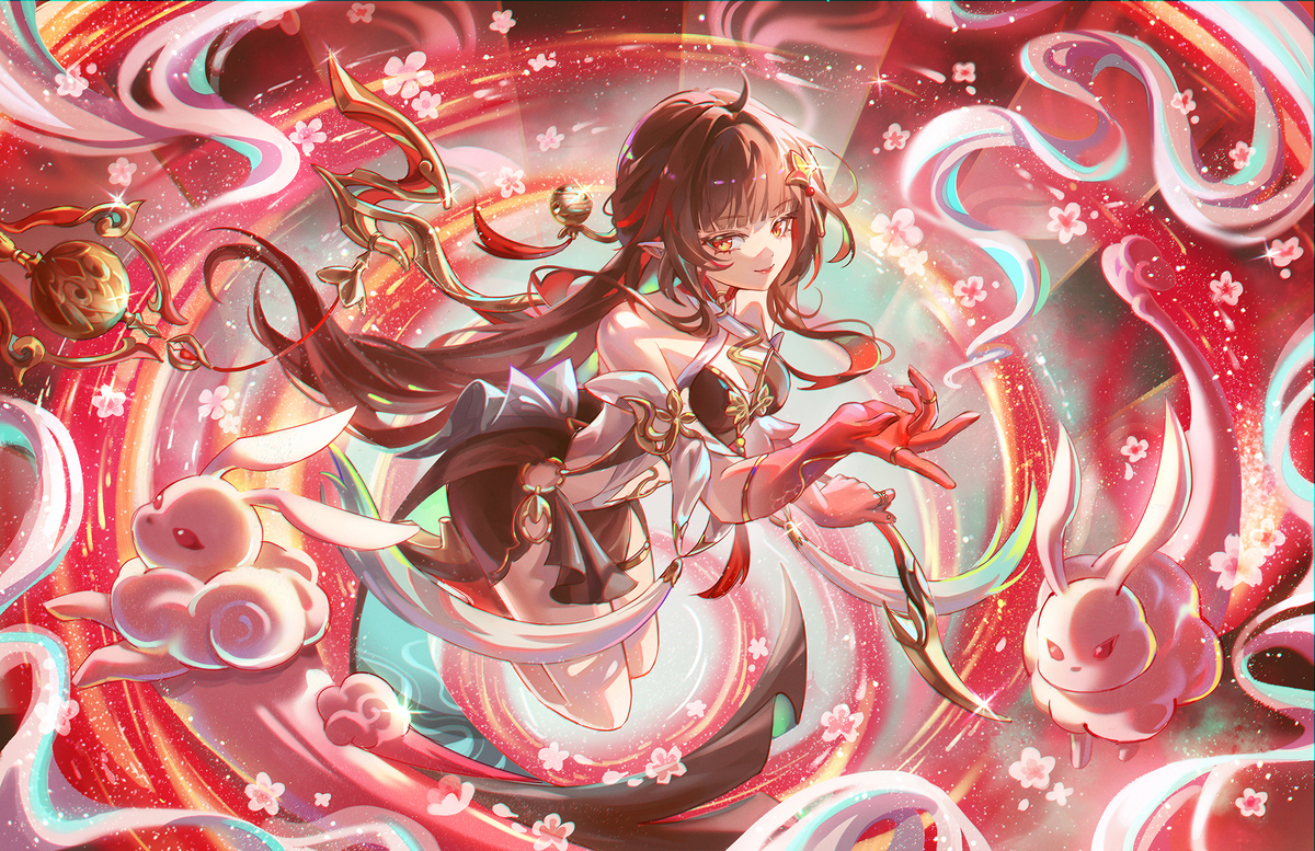 This is a pixiv picture whose title is Lingsha.