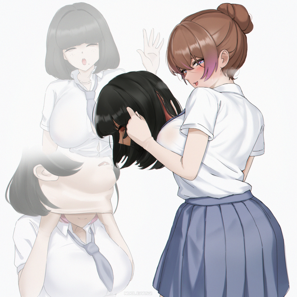 This is a pixiv picture whose title is 委员长の正体[2024Redrect].