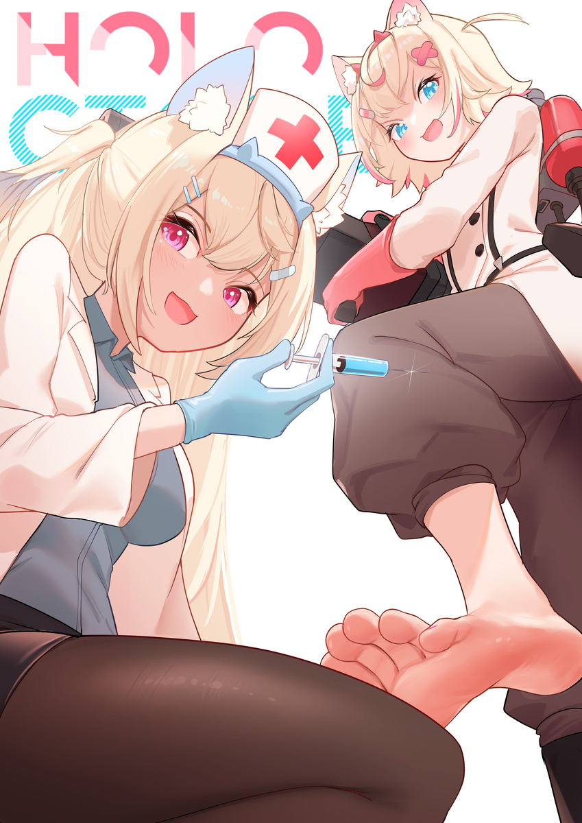 This is a pixiv picture whose title is Holoctober Day 1 - Medic.