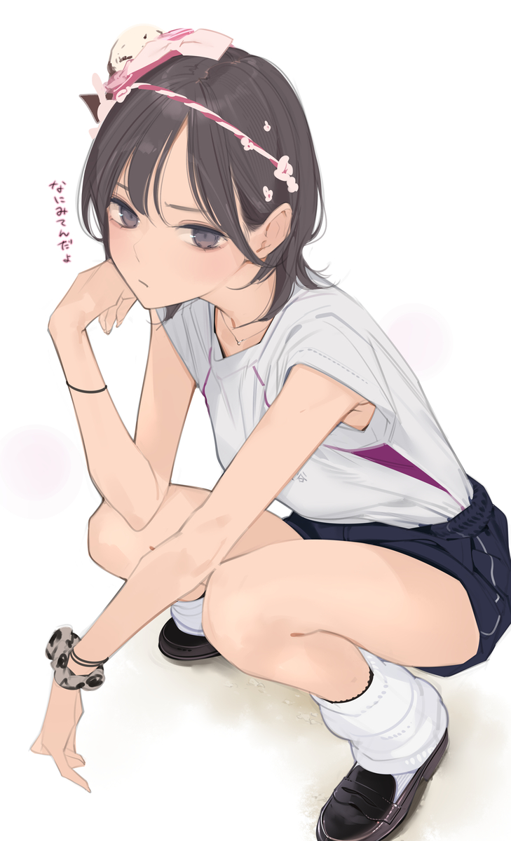 This is a pixiv picture whose title is 体育祭ガール.