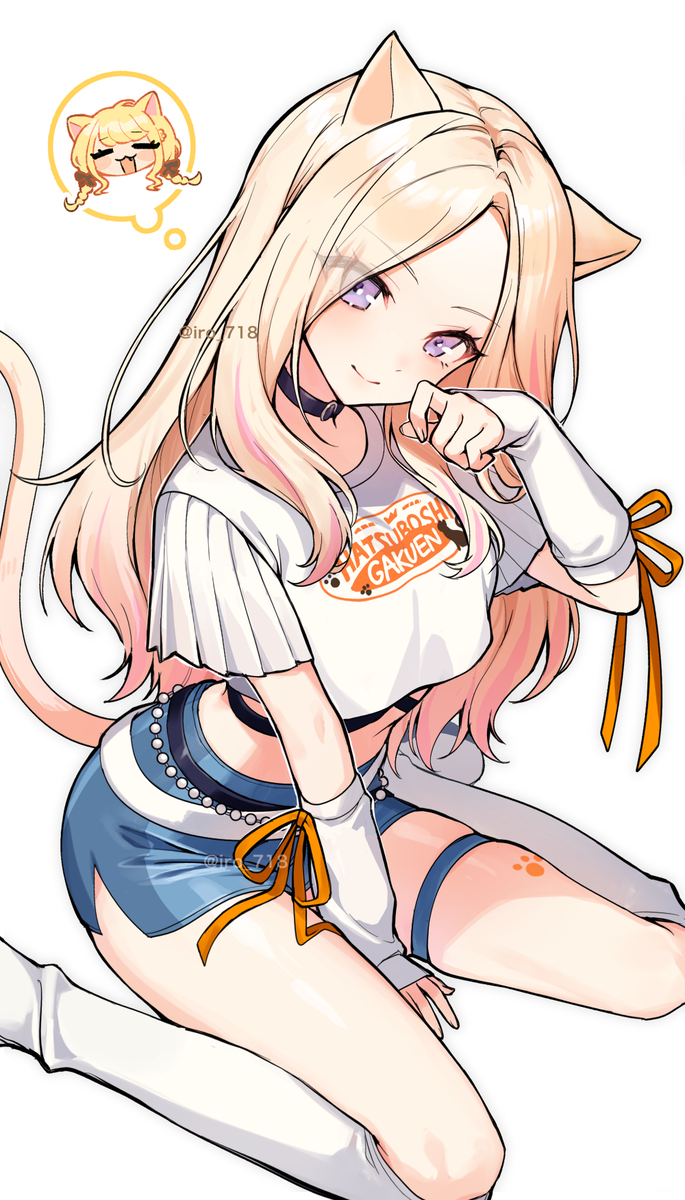 This is a pixiv picture whose title is せにゃ🐾.