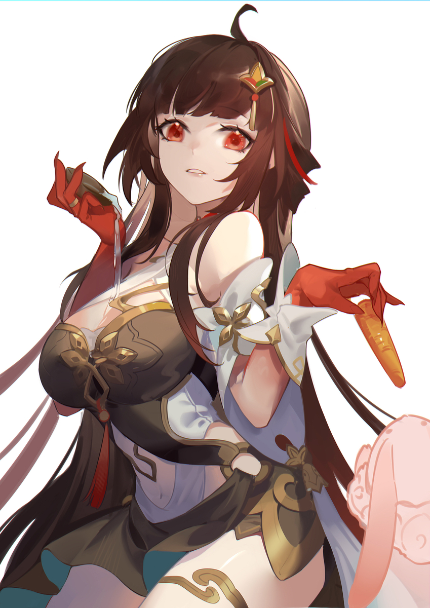 This is a pixiv picture whose title is 灵砂.