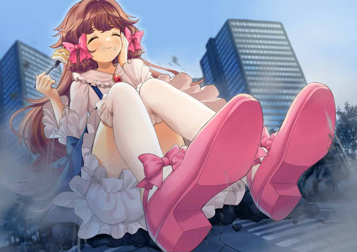 This is a pixiv picture whose title is ポケットミラー〜黄金の夢／主人公ちゃん.