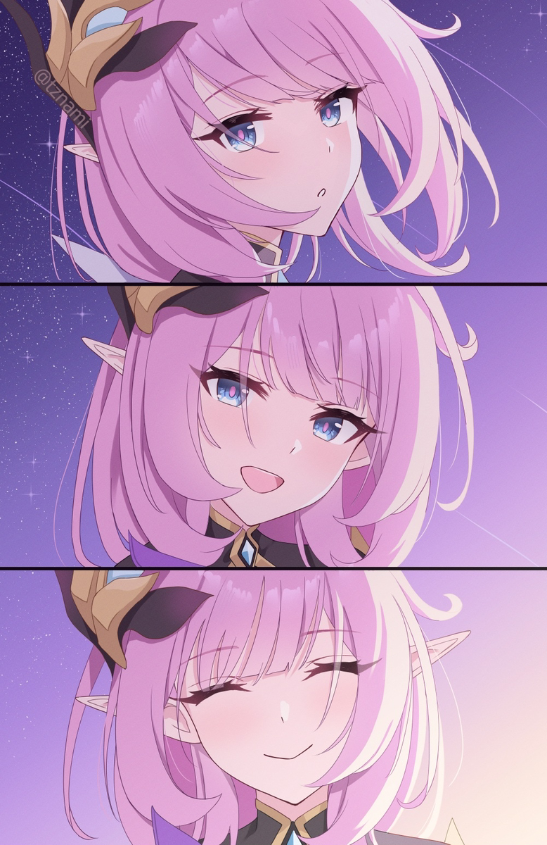 This is a pixiv picture whose title is elysia.