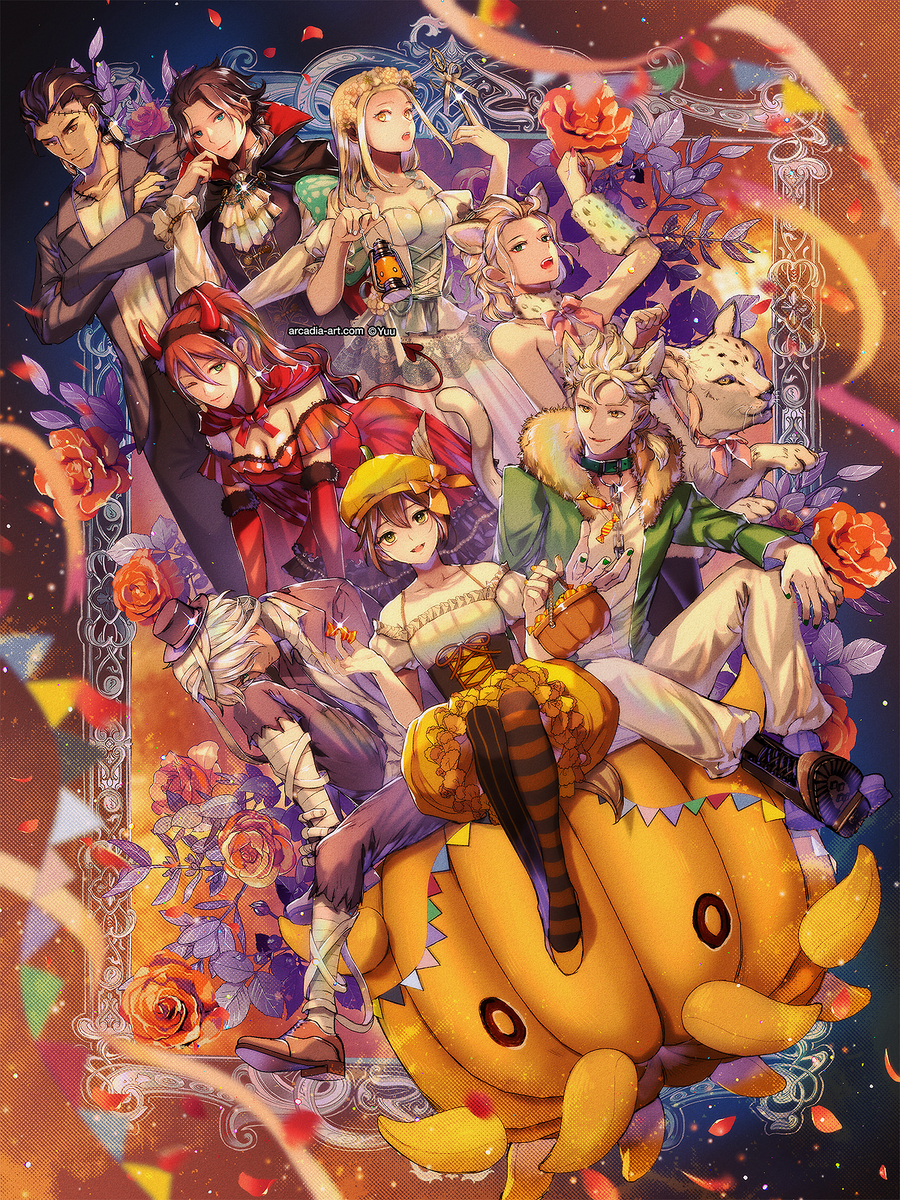 This is a pixiv picture whose title is Travelers in October.