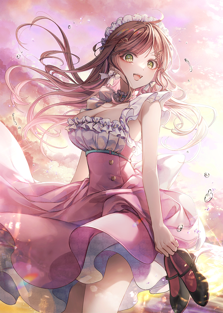 This is a pixiv picture whose title is 💗✨.