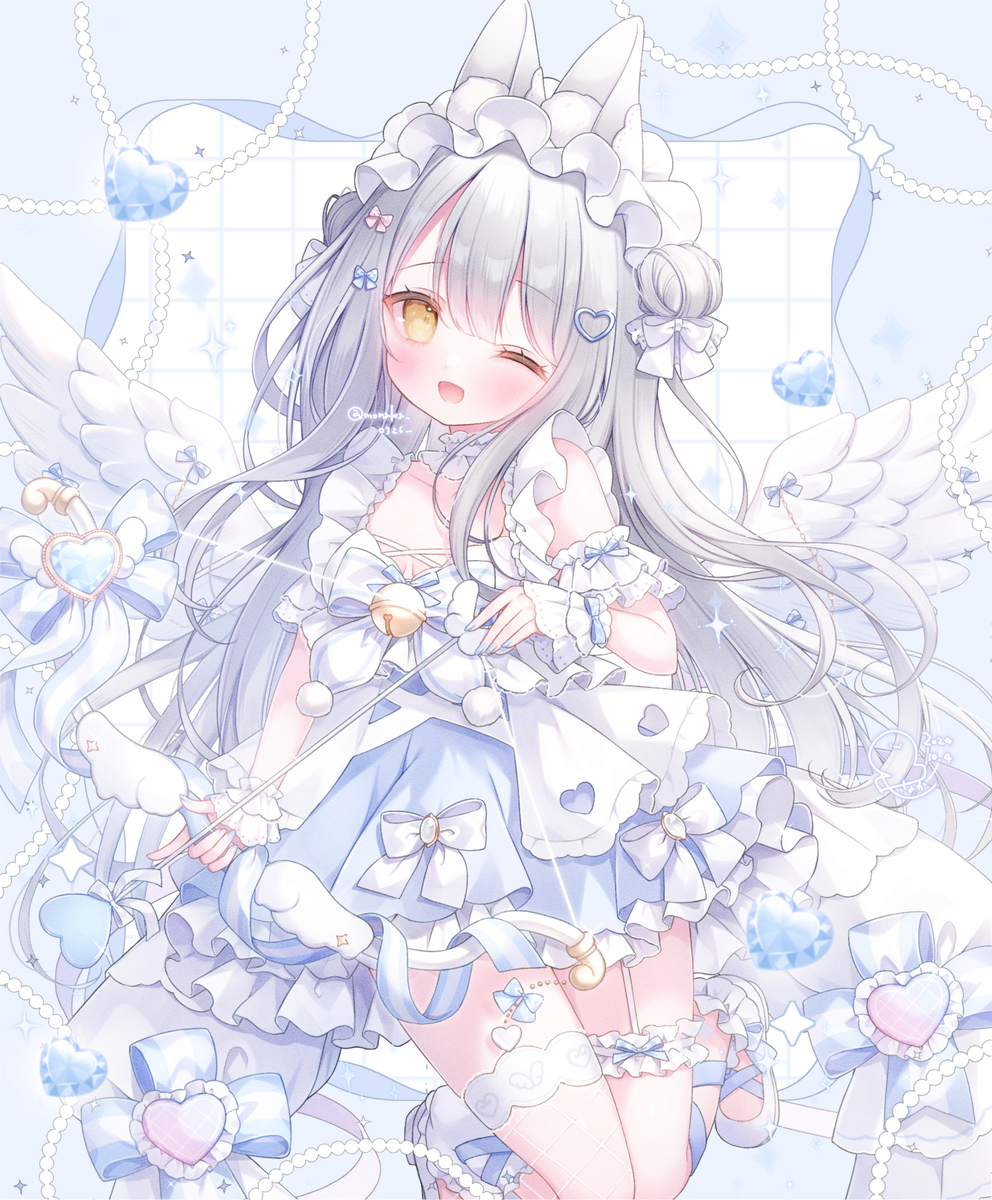 This is a pixiv picture whose title is 魔法少女メルちゃん໒꒱˚.*.