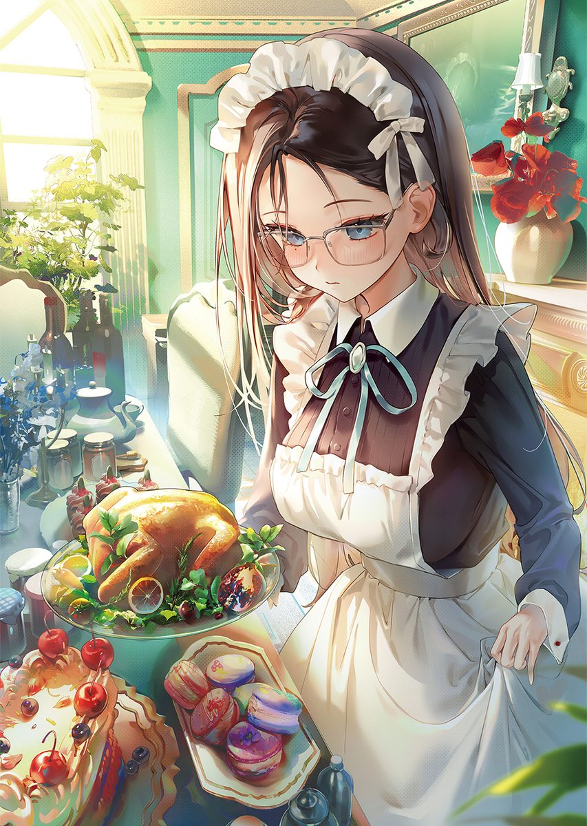 This is a pixiv picture whose title is 🌿🍒.