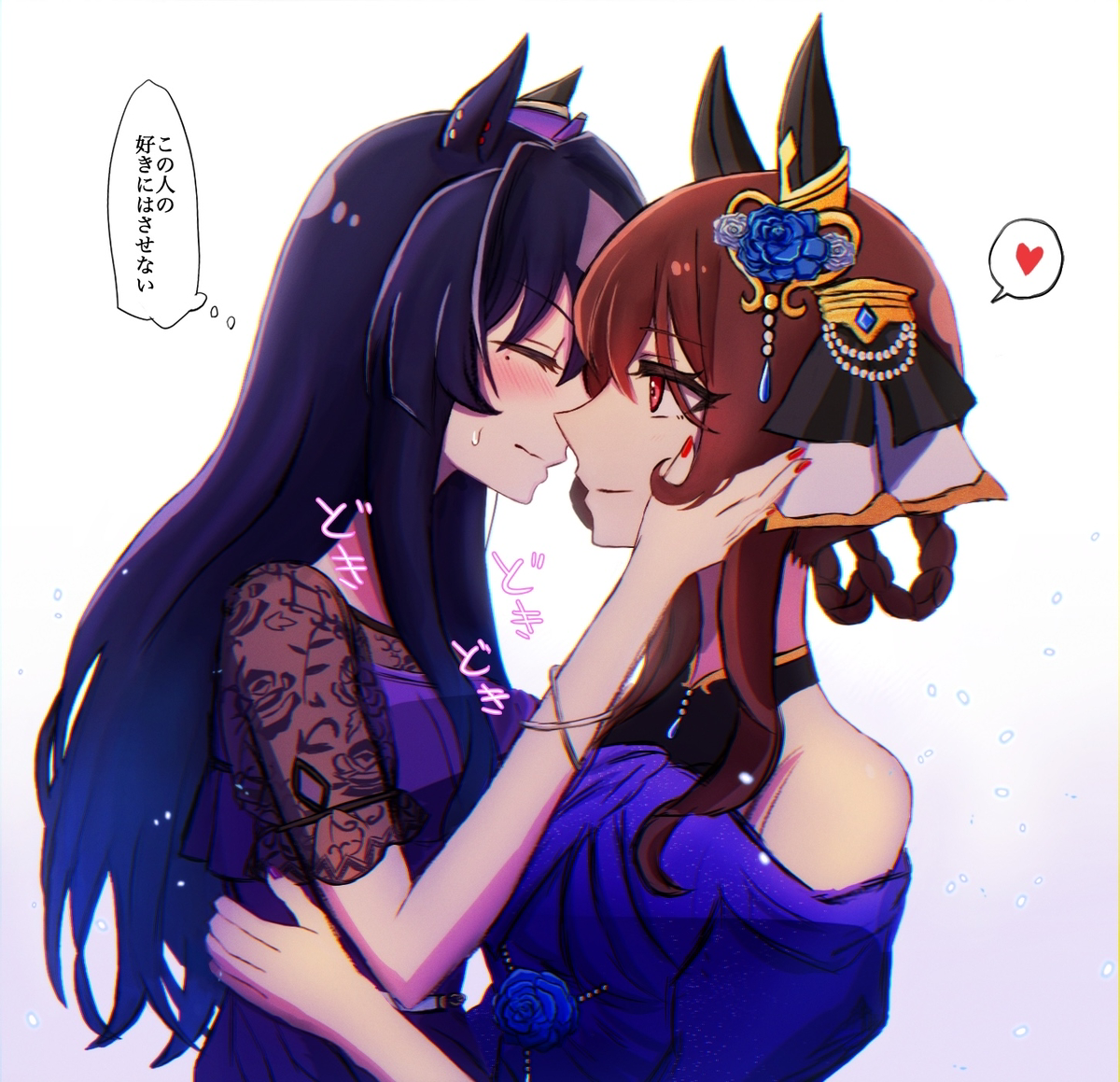 This is a pixiv picture whose title is 単純で愚直.