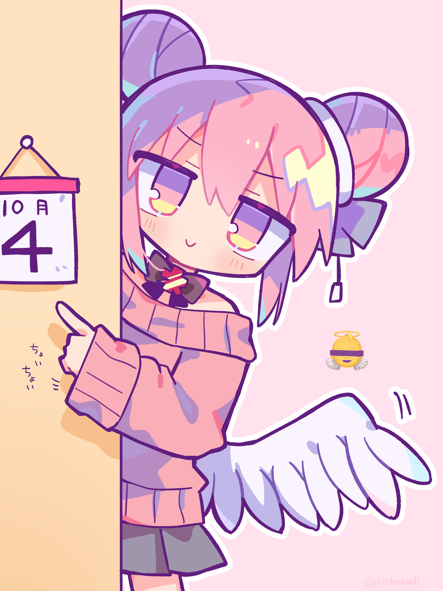 This is a pixiv picture whose title is 🗓️👼.