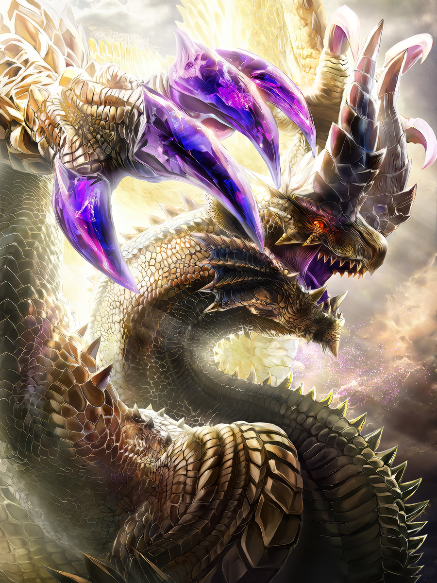 This is a pixiv picture whose title is シャガルマガラ.