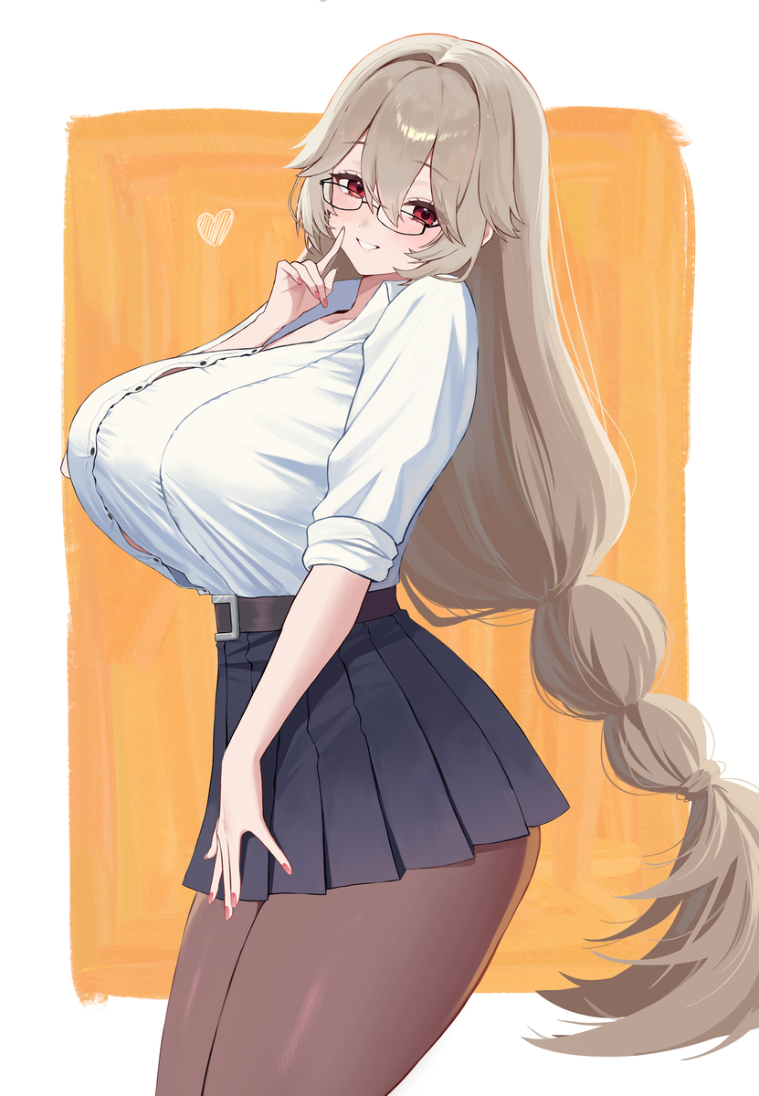 This is a pixiv picture whose title is しーっ.