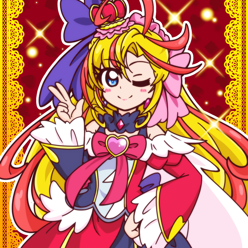 This is a pixiv picture whose title is キュアジョーカーさん💞.