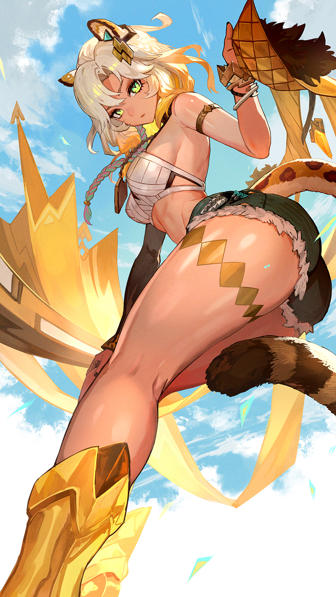 This is a pixiv picture whose title is シロネン.