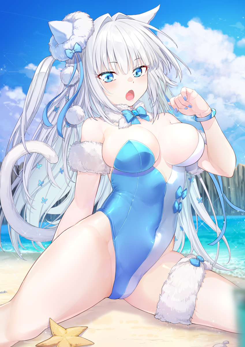 This is a pixiv picture whose title is ニキチッチ _ˊ˘ˋ*)💖🏖️.