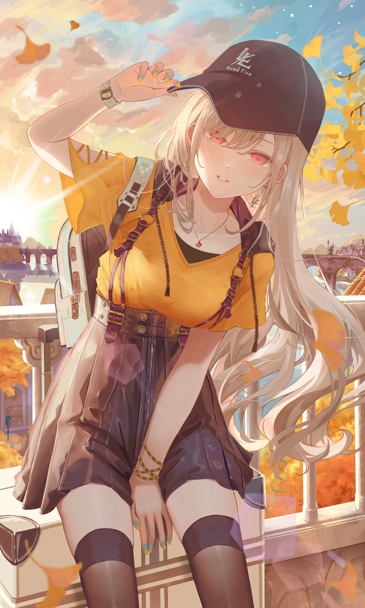 This is a pixiv picture whose title is Autumn colors.