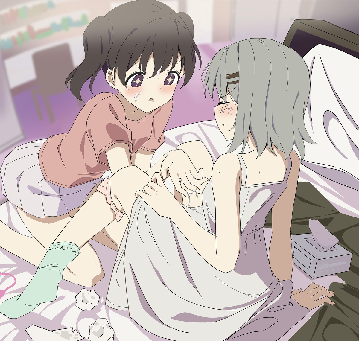 This is a pixiv picture whose title is ヤマノススメ.