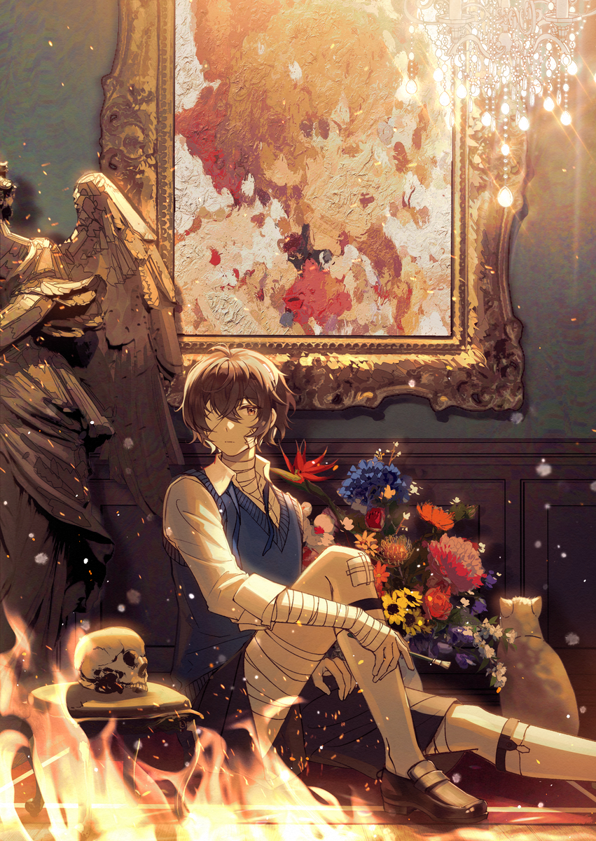 This is a pixiv picture whose title is 肖像.