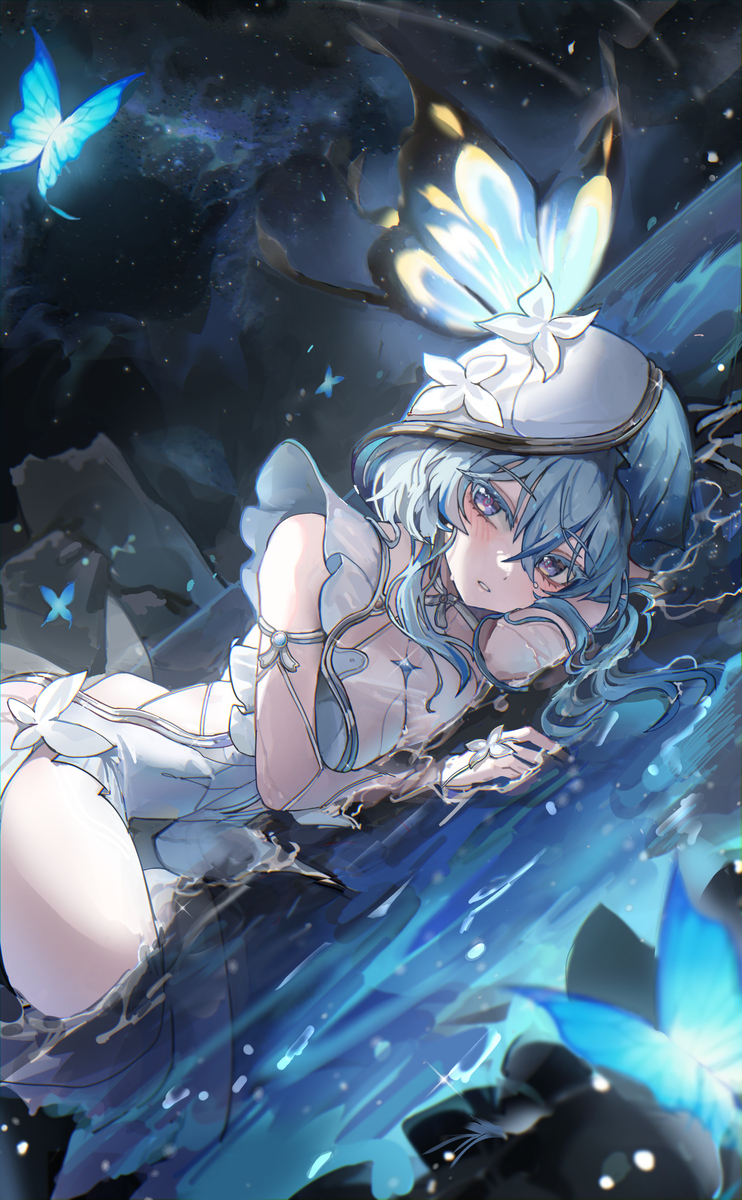 This is a pixiv picture whose title is Shorekeeper.