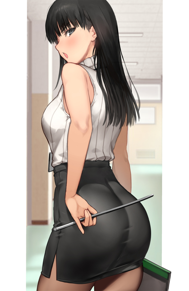 This is a pixiv picture whose title is 絢辻先生（妄想）ｘ３.
