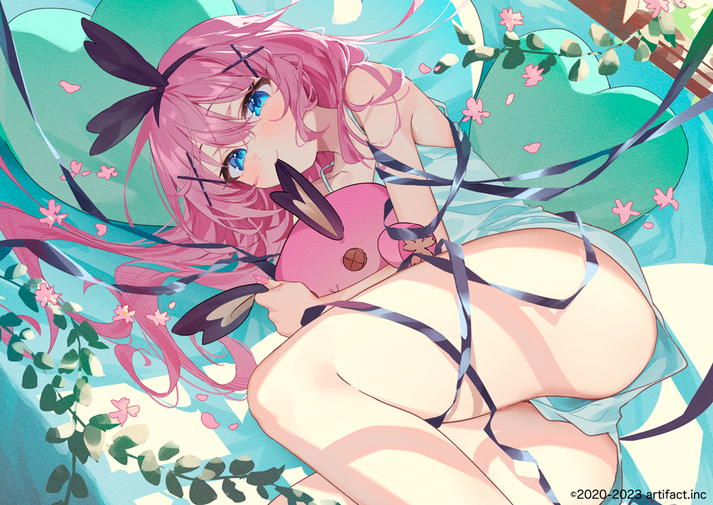 This is a pixiv picture whose title is 冠咲オウカ生誕イラスト.