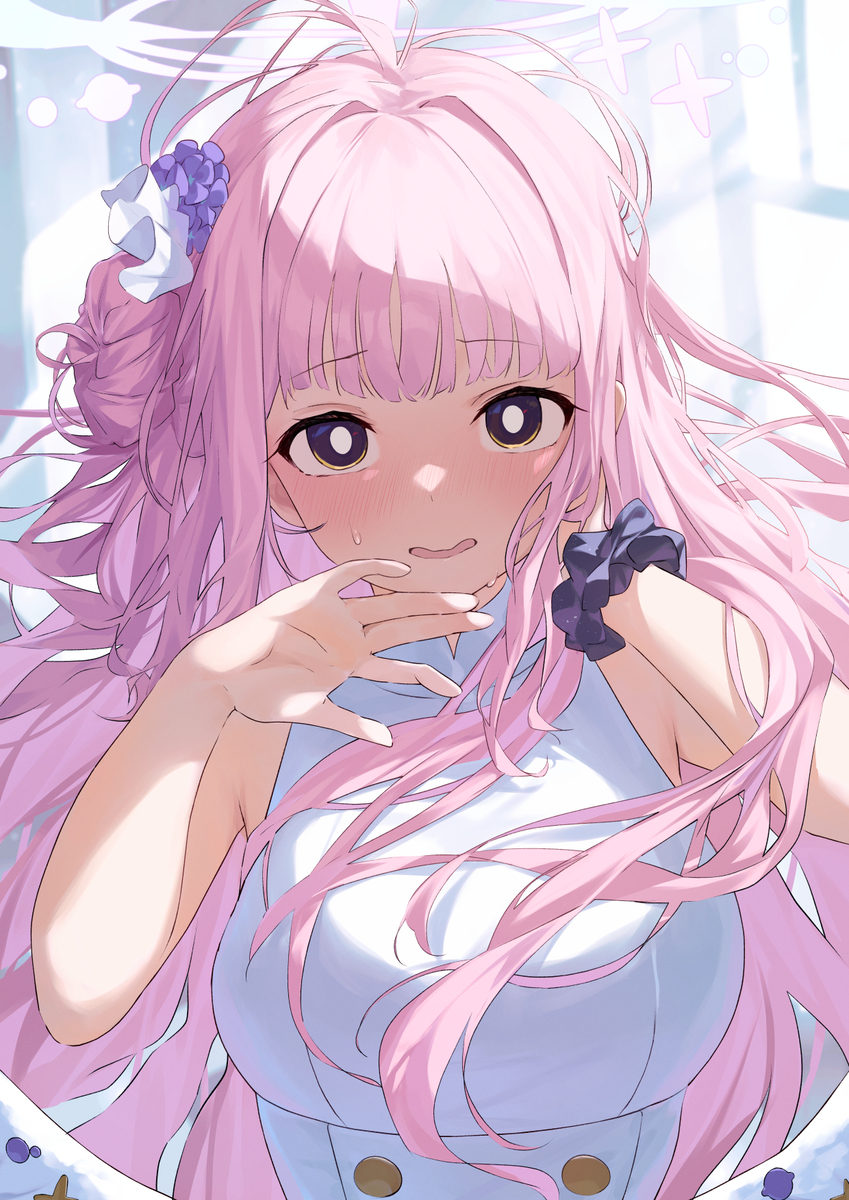 This is a pixiv picture whose title is 照れミカ.