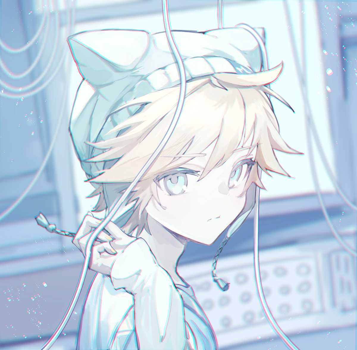 This is a pixiv picture whose title is レンくん.