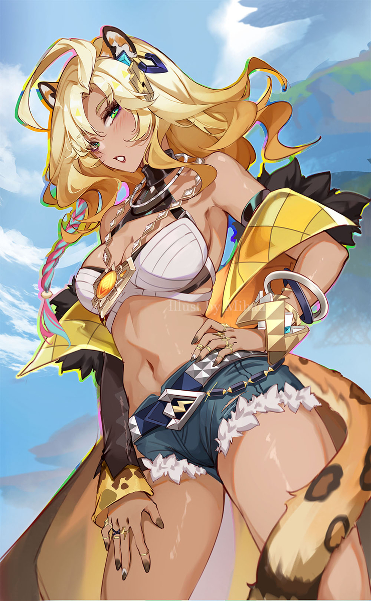 This is a pixiv picture whose title is Xilonen.