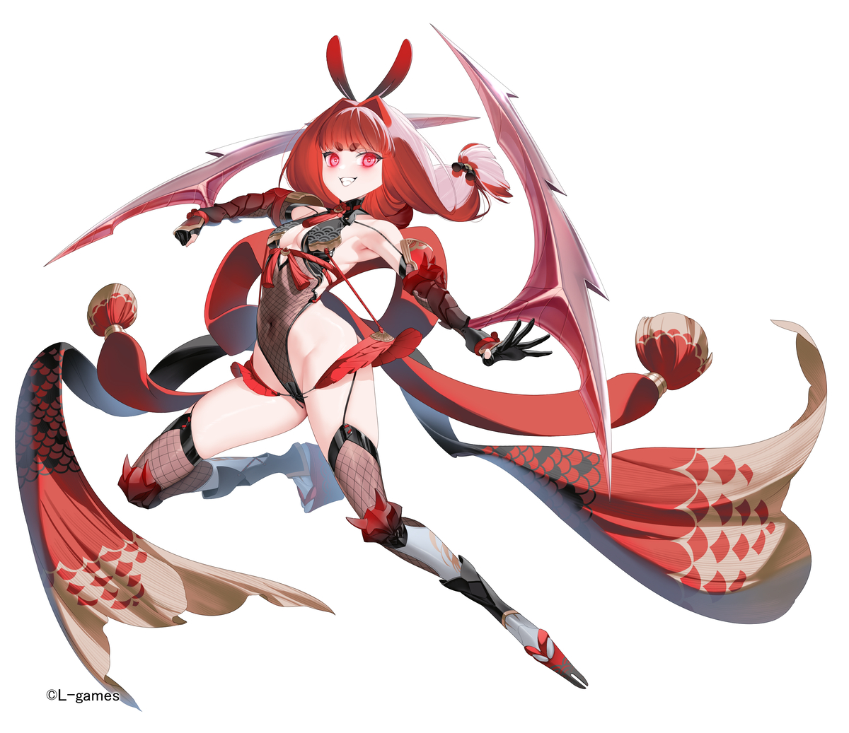 This is a pixiv picture whose title is 【お仕事】『悪の女幹部PNM』アナザー・オボロ 時限強化ver.