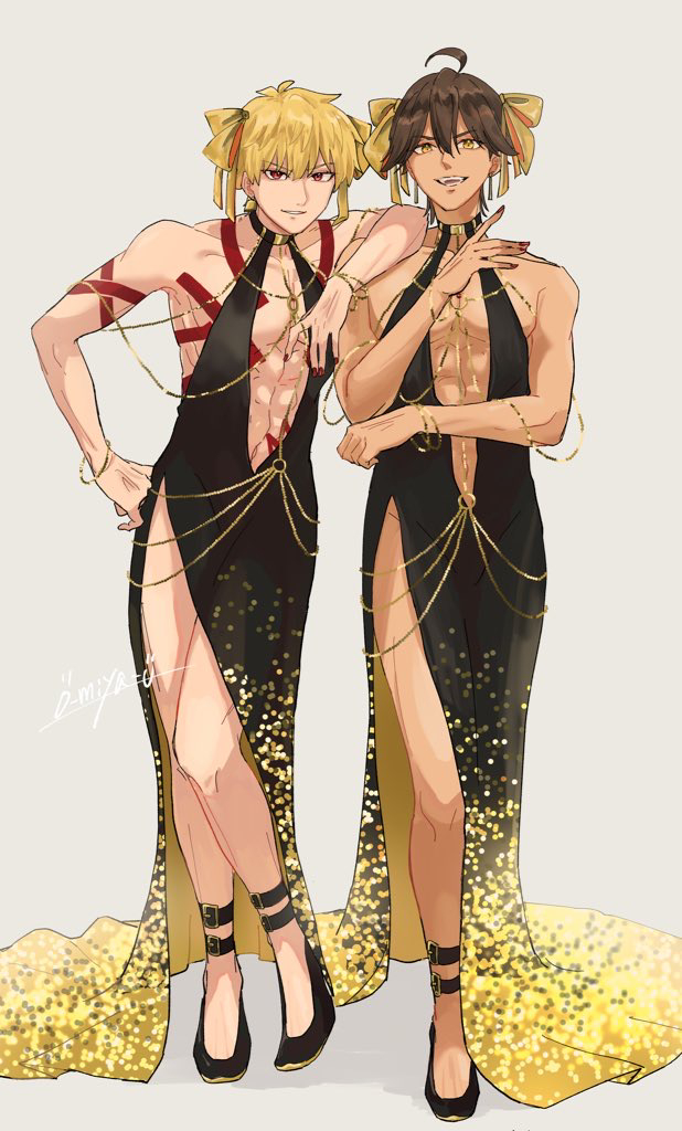 This is a pixiv picture whose title is ドバイ古代王👑.