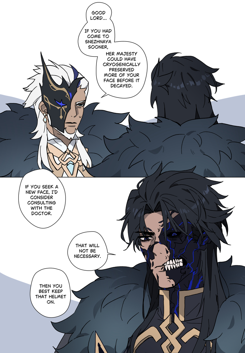 This is a pixiv picture whose title is 5.1 Capitano spoilers.