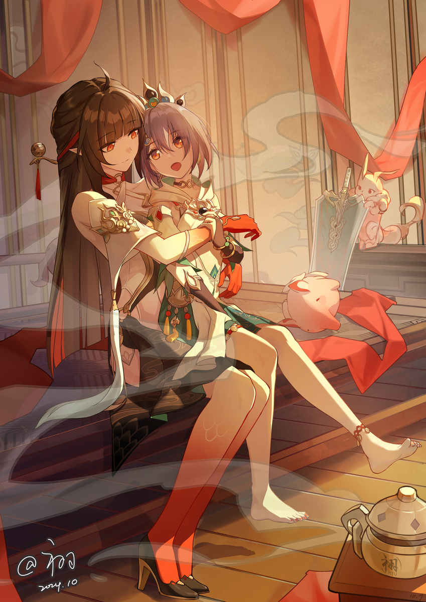 This is a pixiv picture whose title is 香.