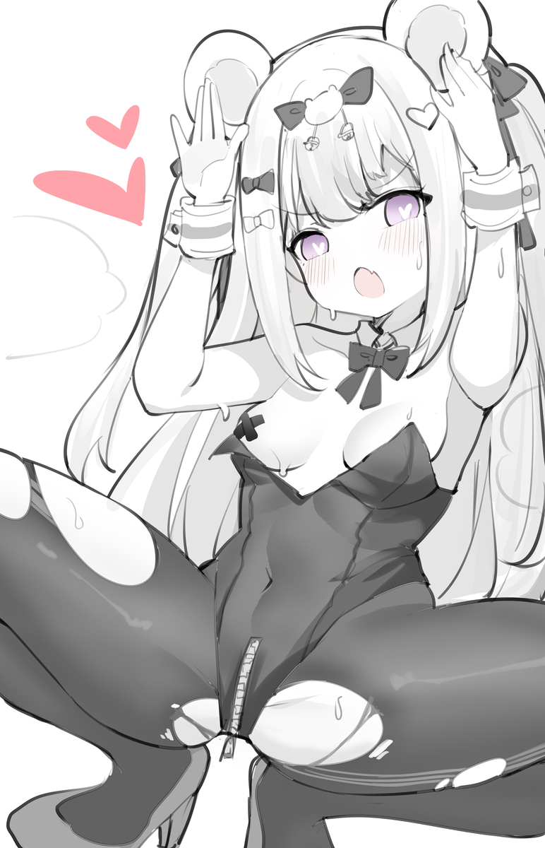 This is a pixiv picture whose title is 下体拉链，好！.