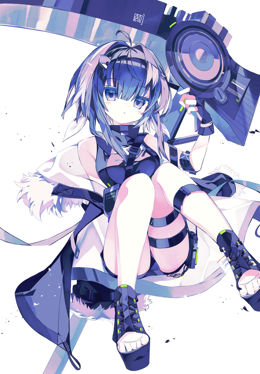 This is a pixiv picture whose title is 🐦‍⬛.