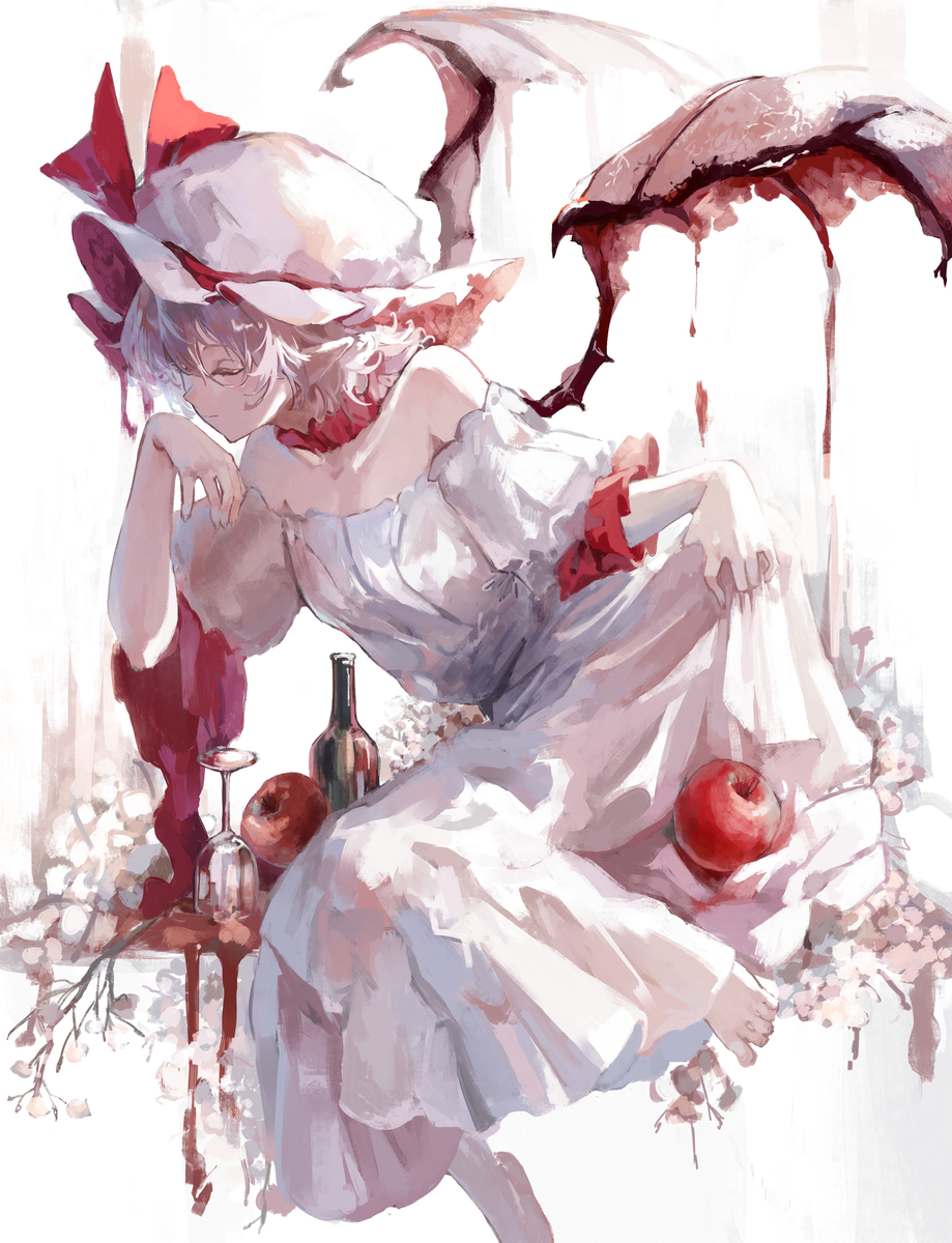 This is a pixiv picture whose title is レミリア・スカーレット.