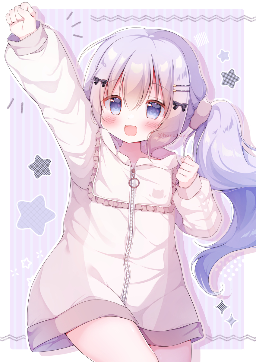 This is a pixiv picture whose title is 元気いっぱいサイドポニーちゃん🌟.
