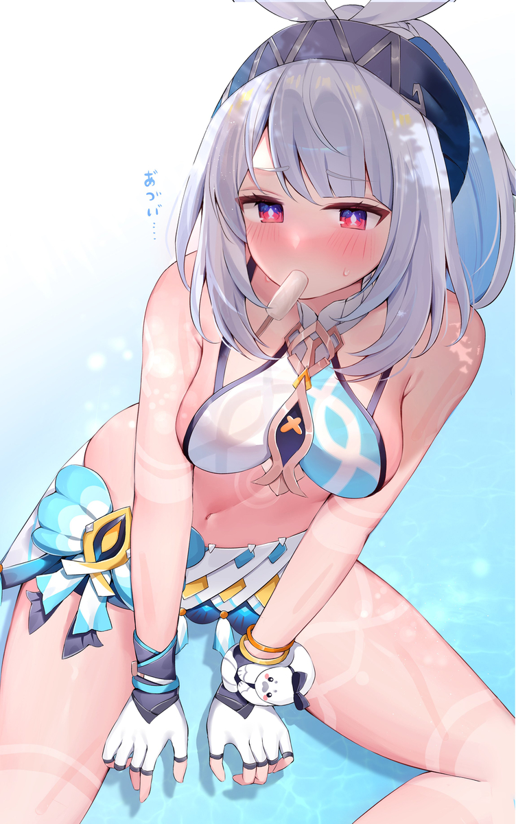 This is a pixiv picture whose title is あつあつなムアラ二ちゃん.