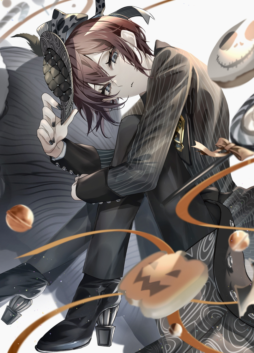 This is a pixiv picture whose title is Trick or Treat..